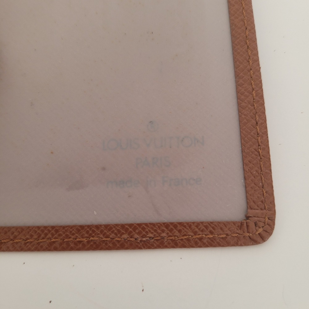 Louis Vuitton Brown Taiga Leather Holder Bifold Wallet Made in France - Picture 4 of 6